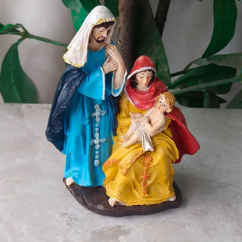 Creative Religious Souvenirs Maria Standing Classical Family Figures ...