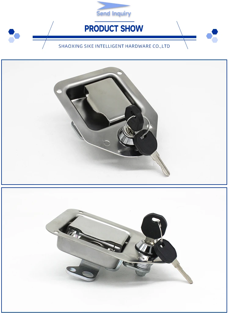Stainless Steel SUS304 Truck Toolbox Door Locks - Secure & Durable