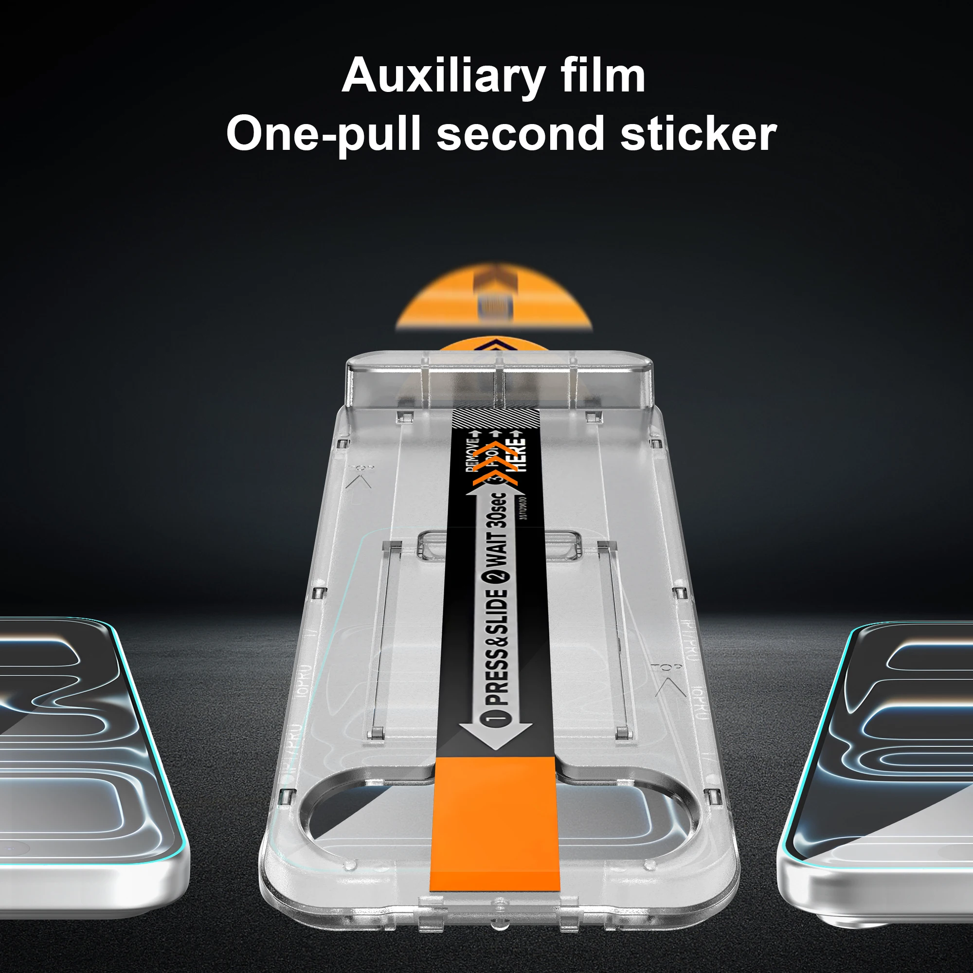 product kickstand tray tempered glass holder screen protector 9h hardness anti fingerprint easy install full cover auto dust removal kit-7