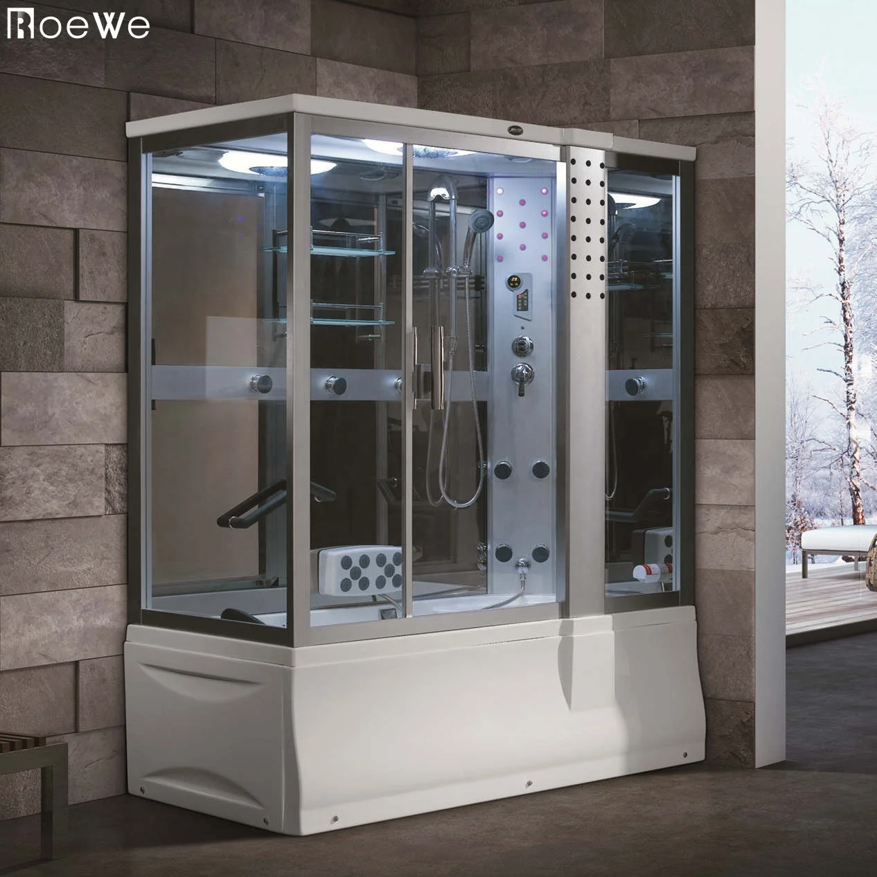 Shower cabins with steam фото 118