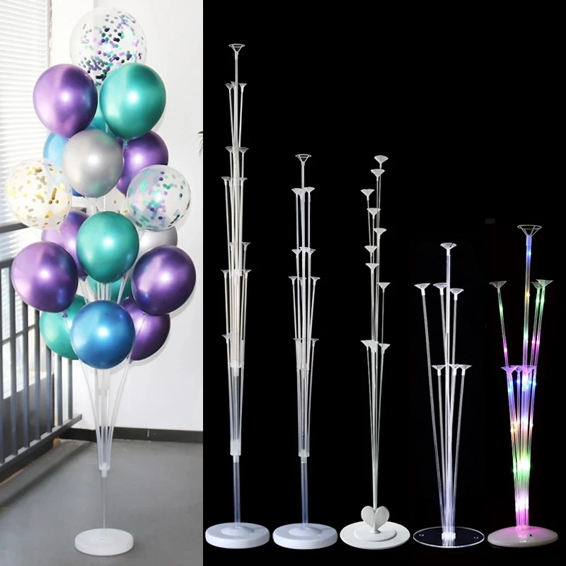 Balloons Column Stand With Base Tube Baby Shower Wedding Birthday Display Decor 