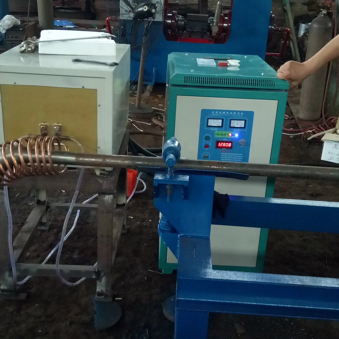 Intermediate Frequency Heating Elbow Hot Making Forming Machine for Carbon Steel ERW and Seamless Pipe High Precision