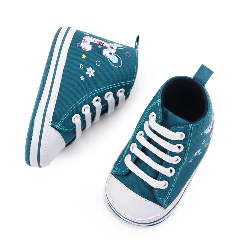 Foreign Trade Popular Cheap Softsole Baby Canvas Shoes manufacture
