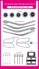Set da 3 pezzi -GLA/CLA