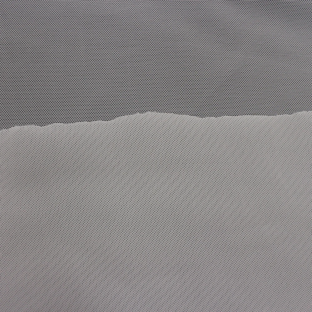 Polyester Hard Mesh 83 Polyester 17 Spandex Black Net Eyelet Fabric Elastic for Running Sports Shoes Lingerie and Shapewear