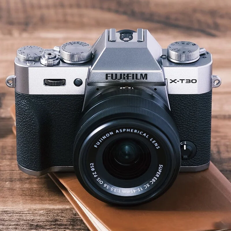 High-quality original second-hand brand X-T30 with 16-50 lens 4k HD micro single professional camera with charger battery.