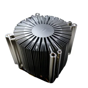 Custom CNC Machining and Manufacturing PCB Mount Aluminum Heatsink for Power Supply Units (PSU) for Amplifier