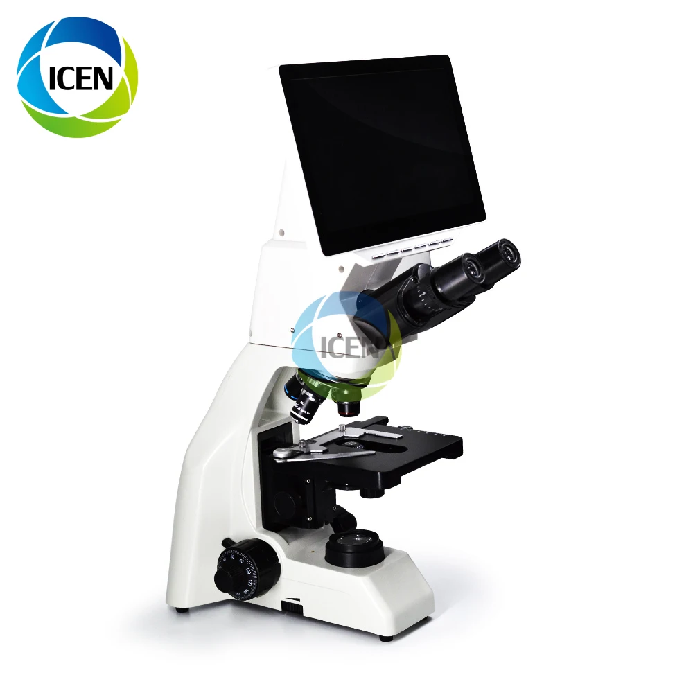 IN-B17 lab equipment biology metal digital measuring LCD wifi electronic microscope