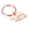 Maman Ours en or rose