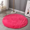 Round silky rose red