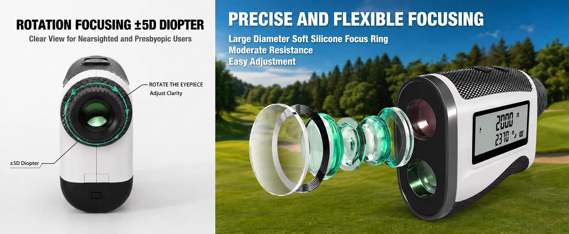 Multi Purpose Measuring Tool with Accurate Surveying Output for Agriculture Land Distance Meter