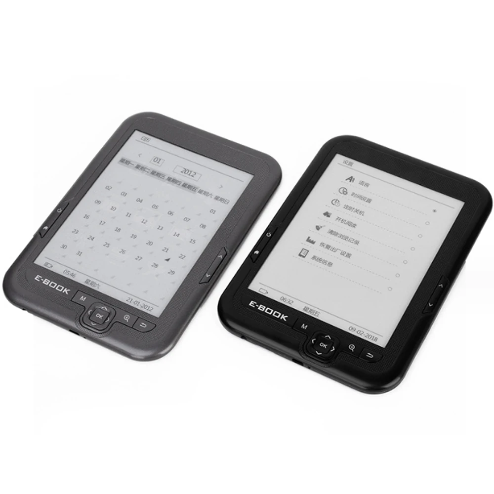 Oem 6'' Ebook Reader Eink Support Wifi 32 Gb Storage Slim Design E