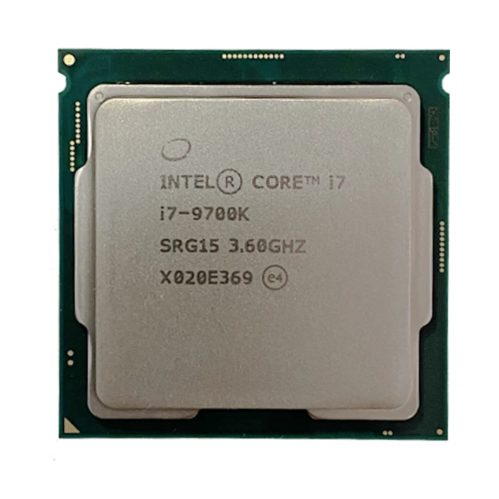 In Stock Intel 9th Gen Core I7 9700K CPU I7 Processor LGA1151also