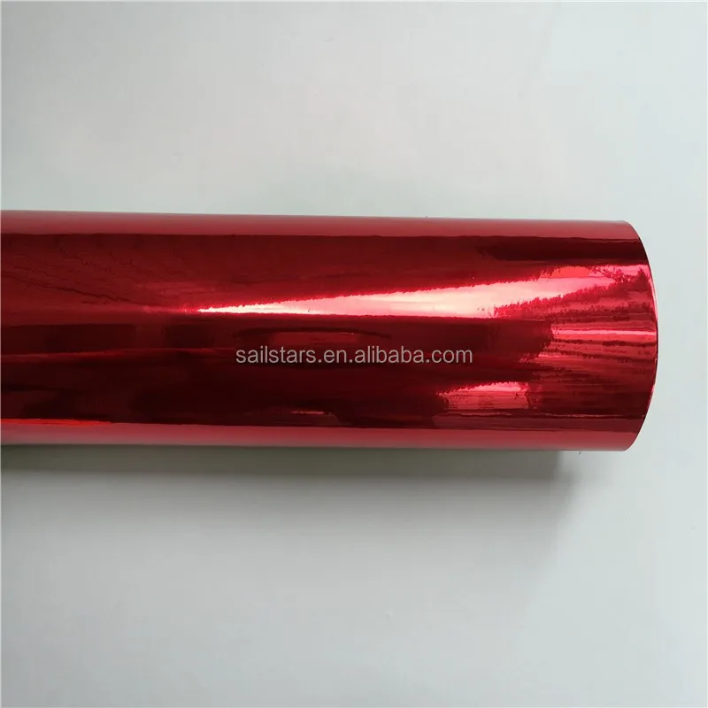 best quality flexible chrome red vinyl