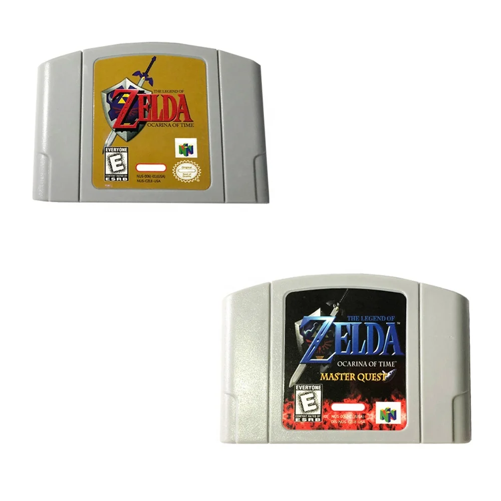 In Stock US NTSC Version The Legend Of Zelda Ocarina Of Time AND Ocarina Of  Time Master Quest Video Game For N64 GAME - Buy In Stock US NTSC Version  The Legend