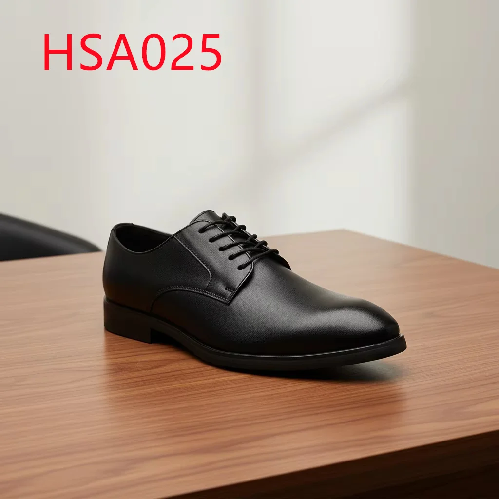 ZYF,government Staff Lace up Style Odor Proof Brown/black Uniform Shoes Easy Clean Shining/matte Leather Men Dress Shoes HSA025