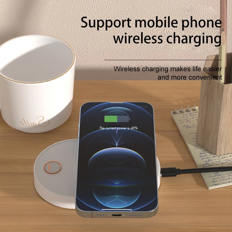 Smart Coffee Cup Self-Stirring Mug with Warming Function