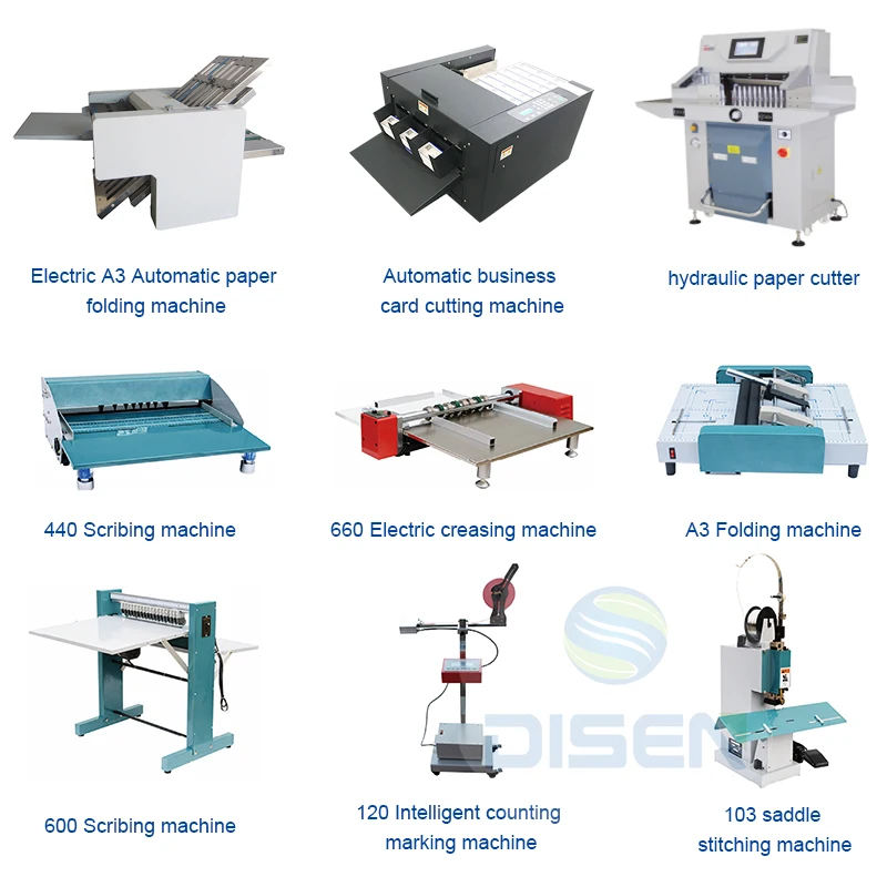 A3 Size Combination Burning Hand Operated Baking Plain 7-row Paper n Fold Paper Folding Machine 150gsm 200 Gsm A4 A1 China