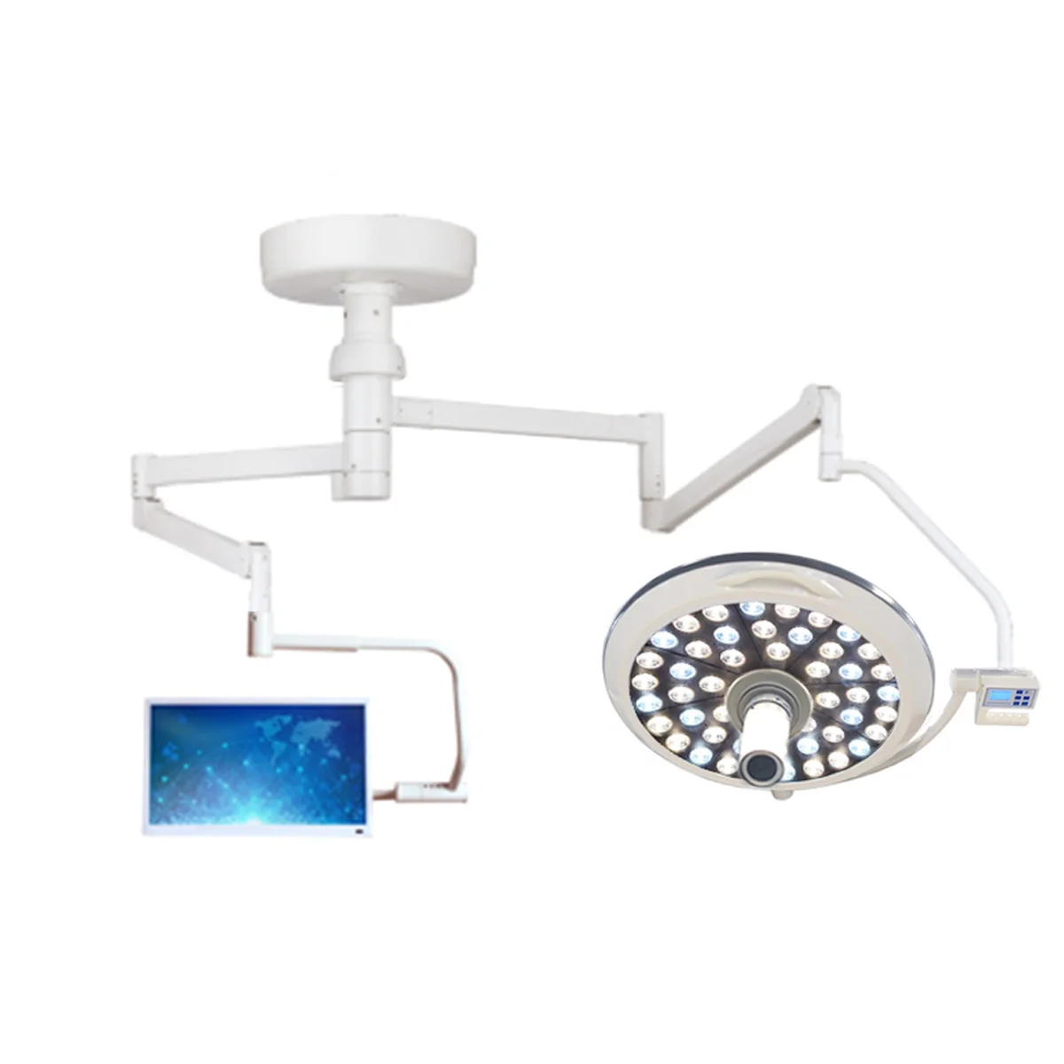 MICARE POWER-LED E500 Single Head Ceiling Operating Light with Camera TV