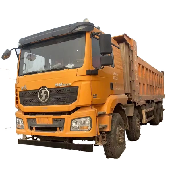 Shacman Delong used 8X4 diesel heavy engineering transport dump truck originally from China
