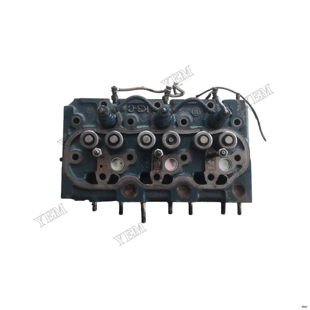 Cylinder Head Assy Fit for Kubota D1402 Tractor Excavator Mowers Engine Repair Parts Kit