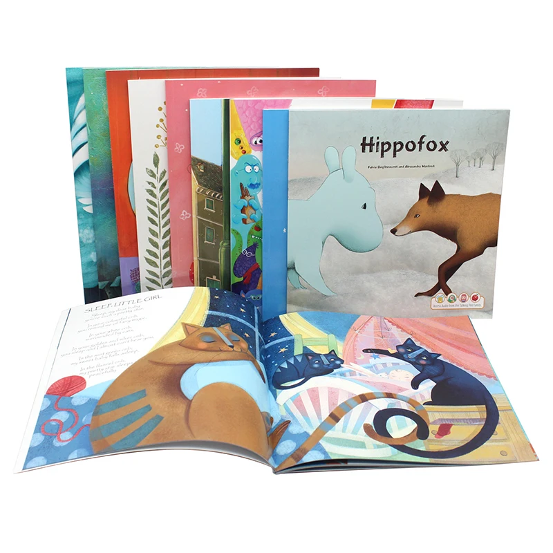 Высококачественная детская книга в твердом переплете, детская книга, услуги печати, профессиональная печать на заказ