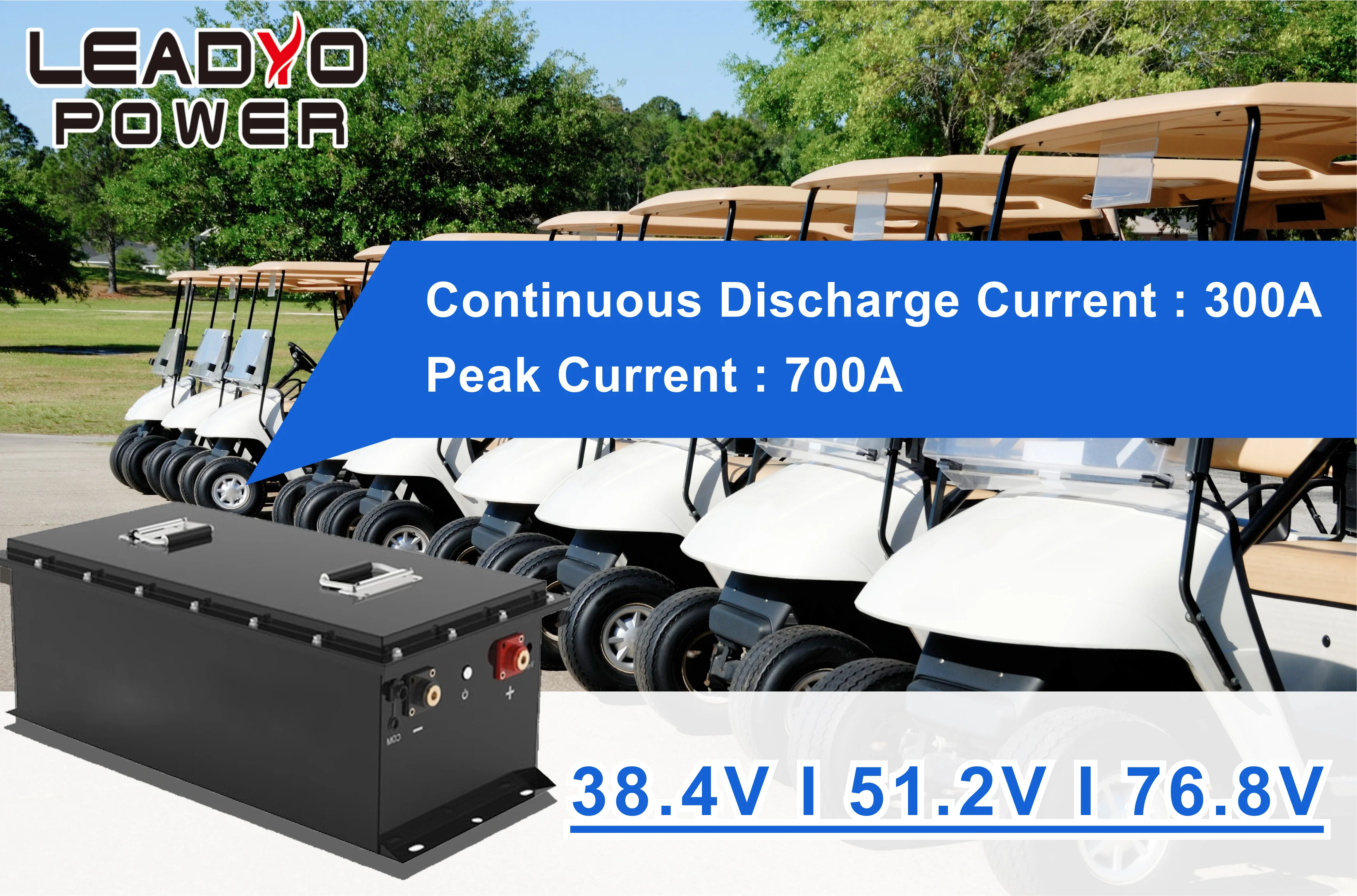 Rechargeable 72V 100Ah Golf Car Battery 72V LiFePO4 Battery Pack Lithium Golf Cart Battery Pack 100Ah manufacture