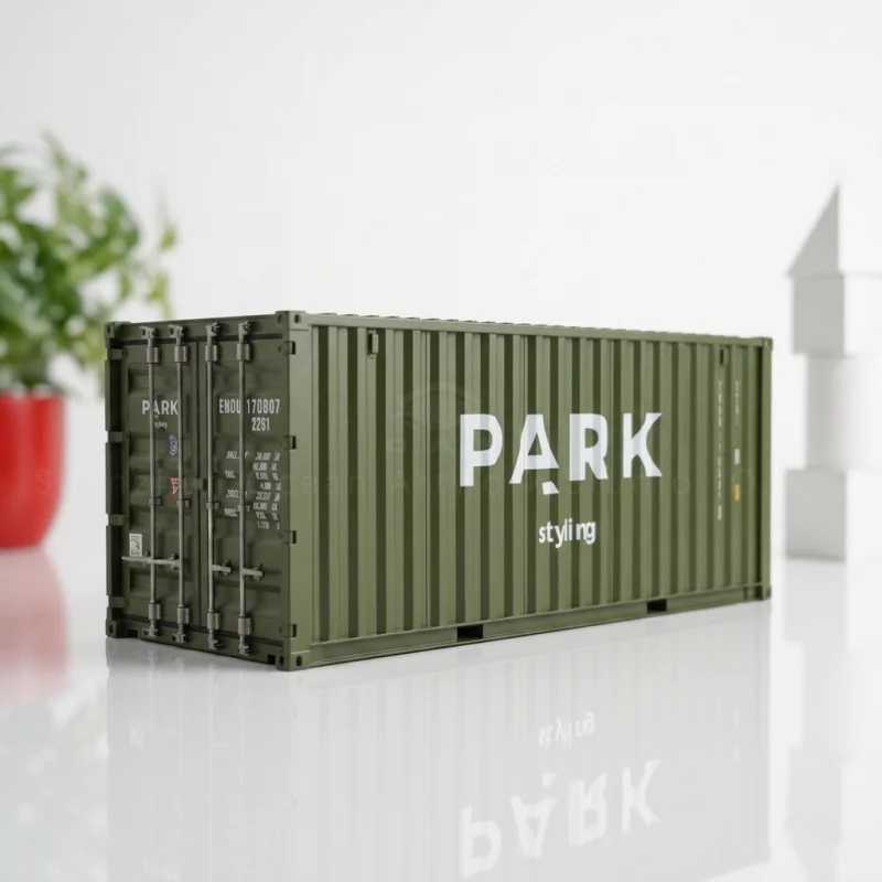 【LAC】O.A.S Container Model Factory Customized Scale1:20 Crafts Shipping Boxes PARK Container Model