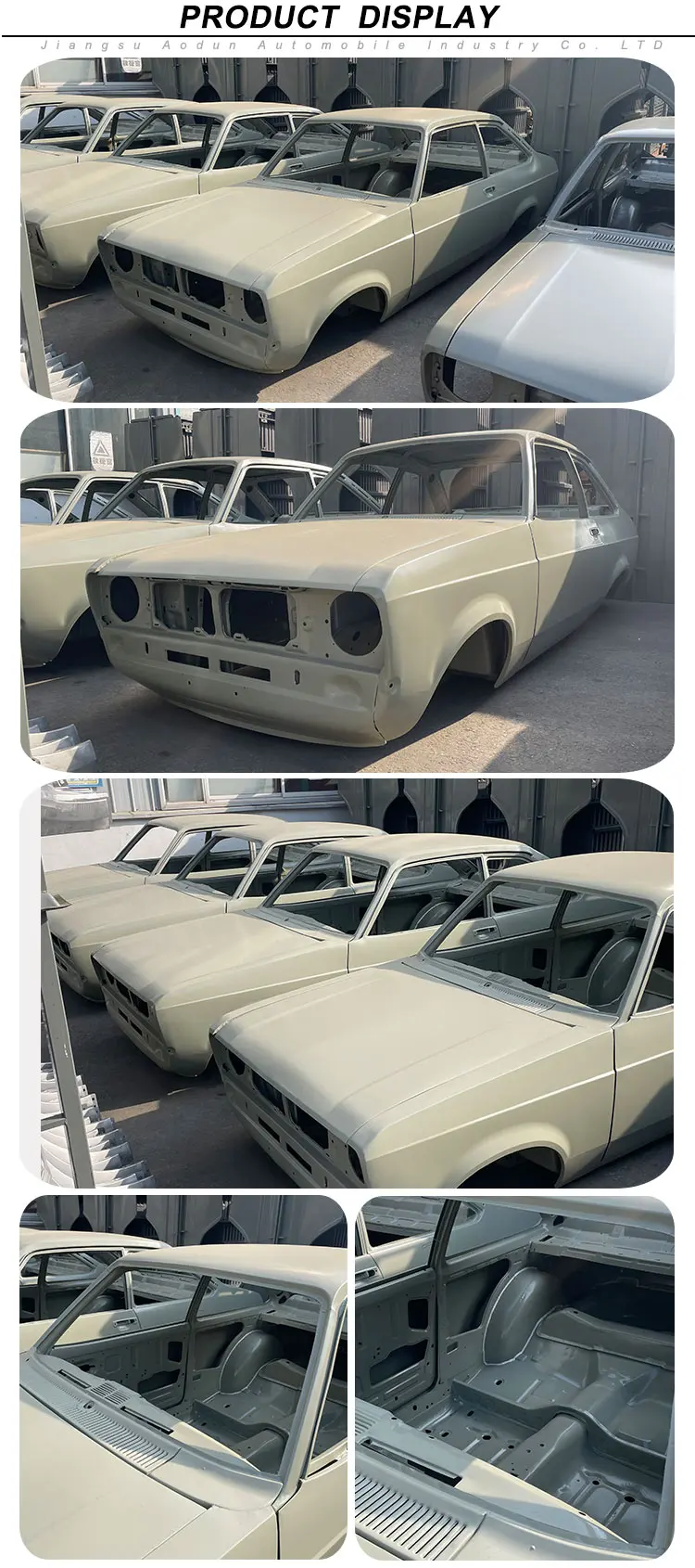 Classic Car Steel Panel Auto Body System Whole Body Assembly For Ford