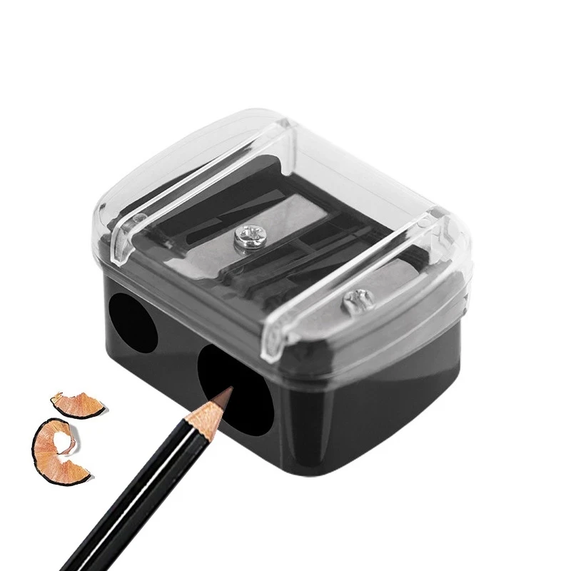 wholesale Makeup plastic eyebrow pencil sharpener personalized cosmetic pencil sharpener