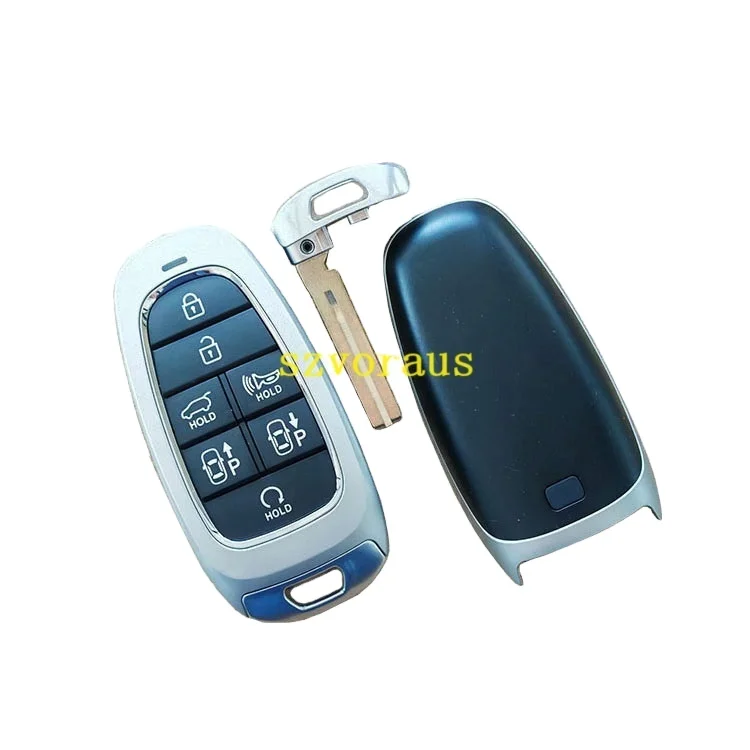High Quality Smart Remote Car Key for Hyundai Santa Fe 2022 2023 Smart Key Fob 7B Szvoraus Wholesale
