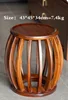 Madera maciza linterna tambor taburete * 1