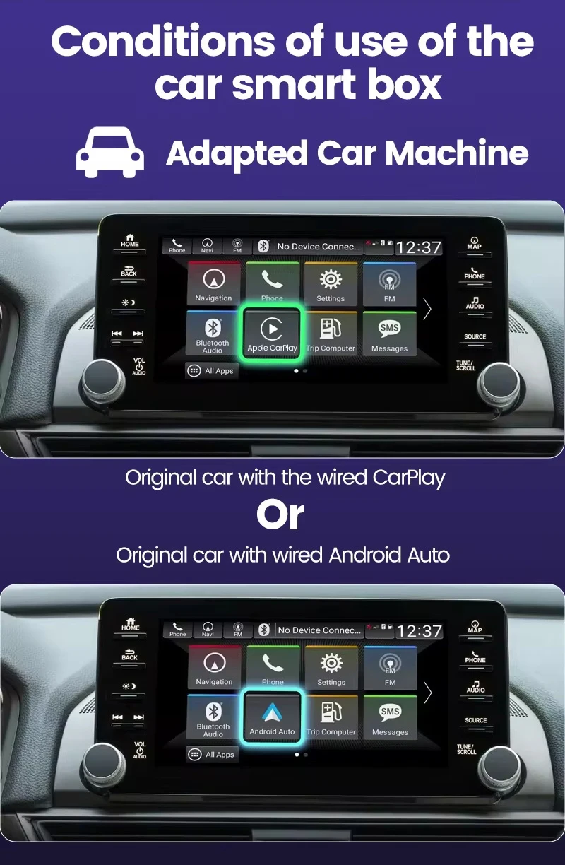 Carplay Ai Box Wireless Carplay Android Auto Box