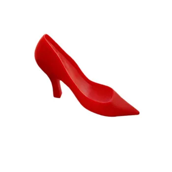 Door Stop Resin Red Shoe High Heel Sliding Door Draft Slam Stopper