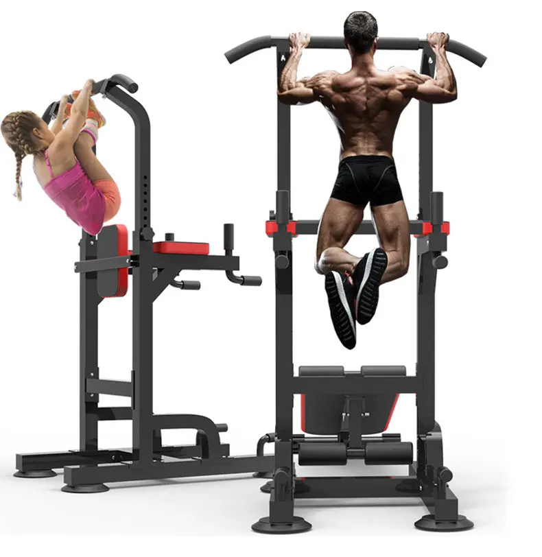 Home Use Adjustable Multi-function Strength Fitness Power Tower Pull Up ...