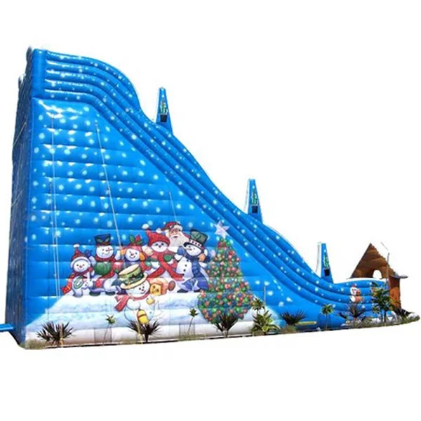 Christmas Theme Giant Inflatable Slide for Kids and Adult C1011
