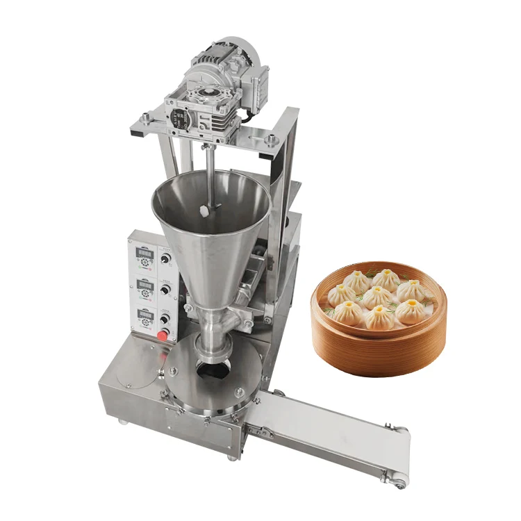 Best Selling Automatic electric steam bun machine momo roti making machine bun maker hand manual steam bun baozi momo making