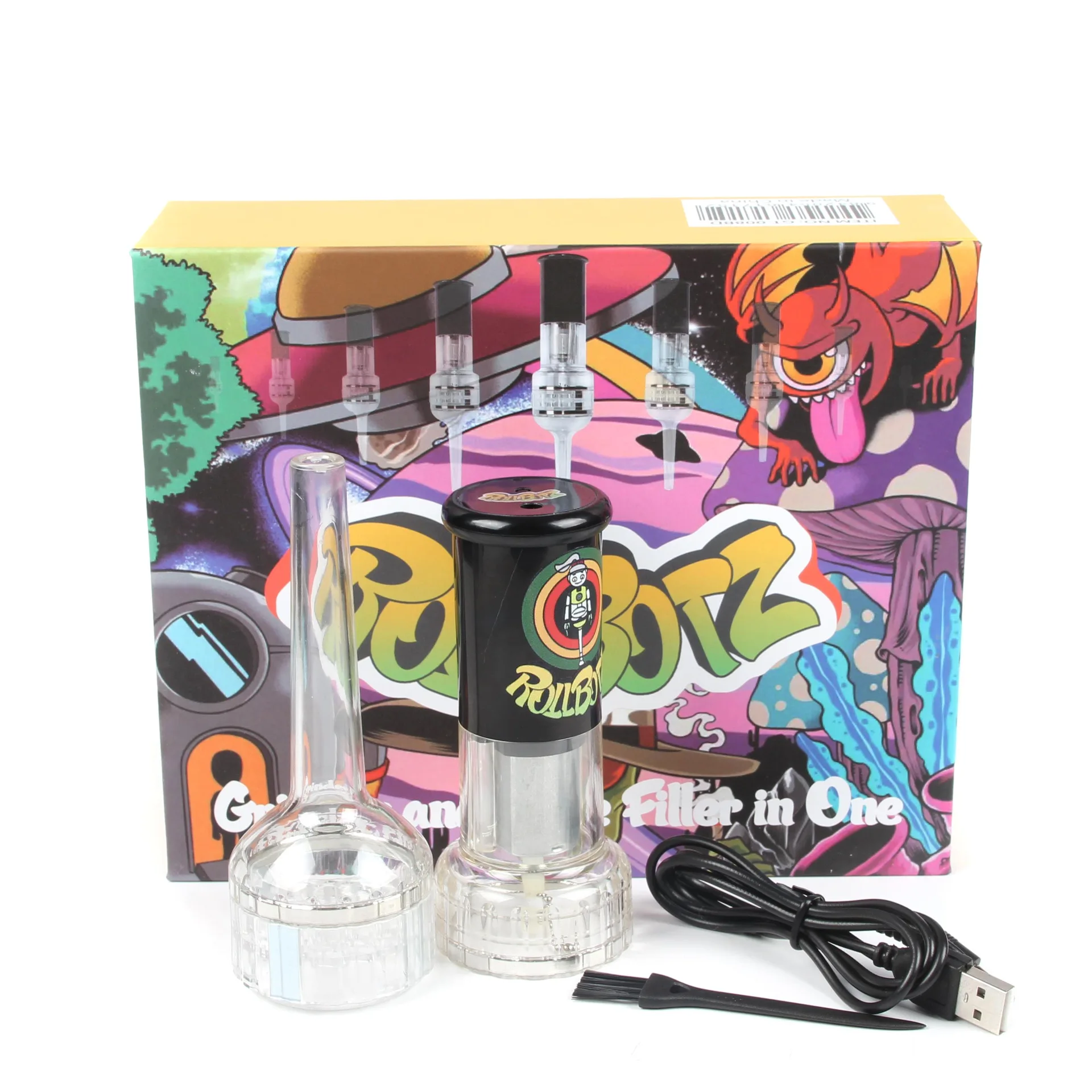 Grind Handheld Electric Dry Herb And Spice Grinder Spice Grin Cone