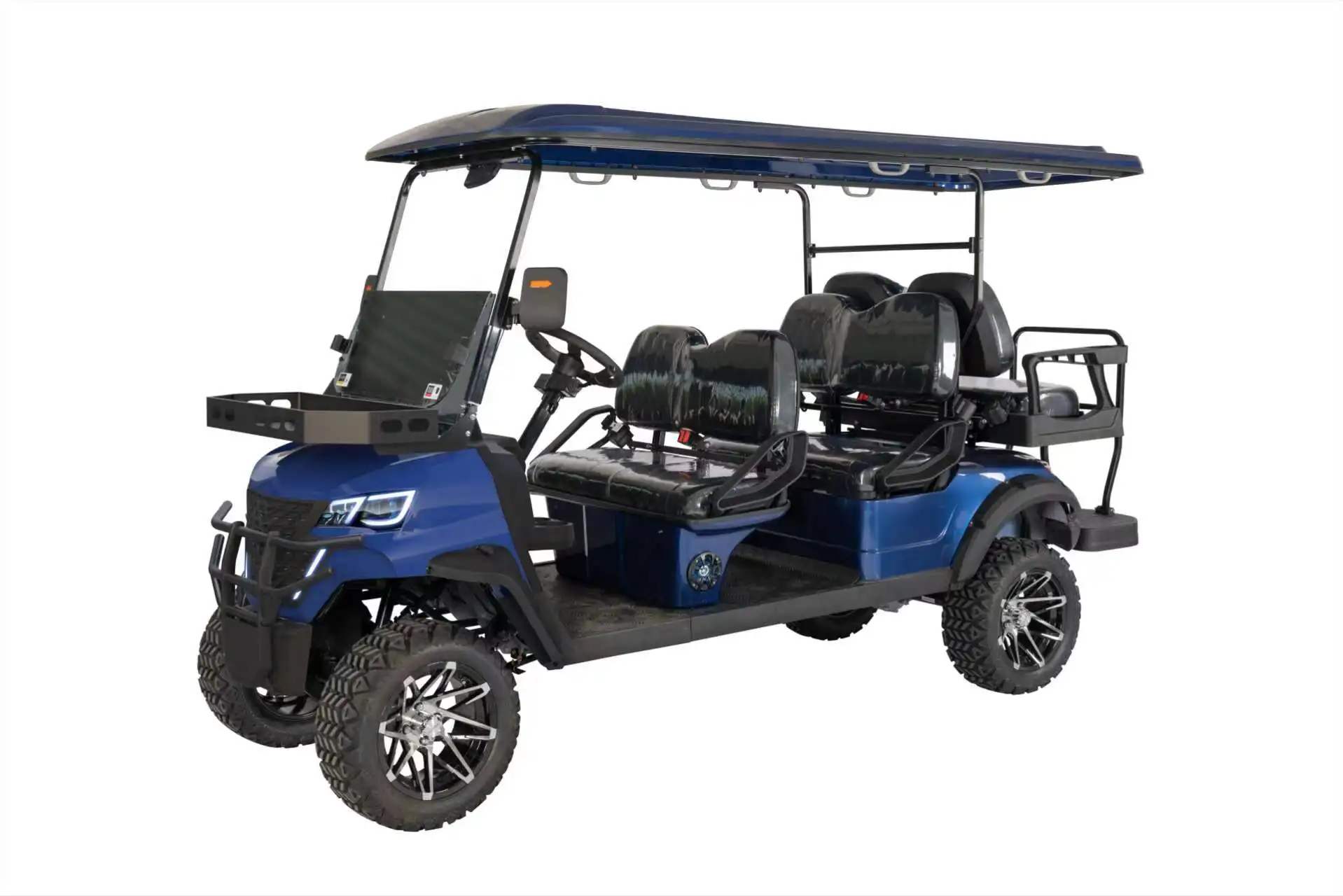 2 4 Seats Electric Lifted Golf Cart Hunting Car With Powerful 5kw Ac