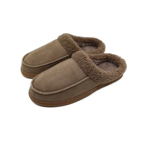 Memory Foam Winter House Slipper Indoor Outdoor Warm Soft Non-Slip Men Shoes Slippers