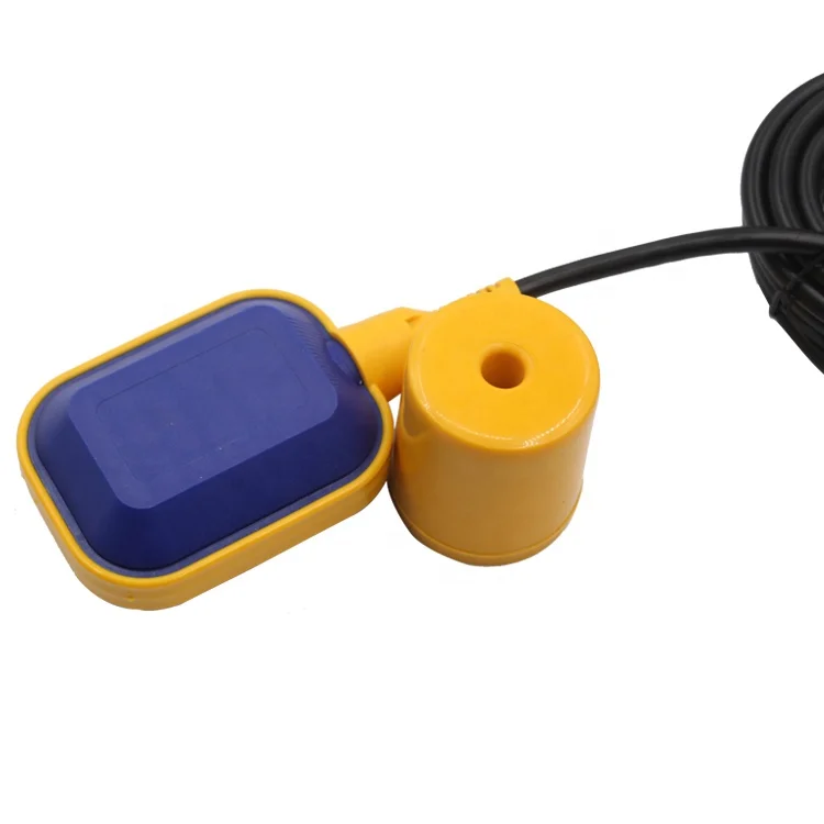Rubber PVC Cable Level Float Switches Water Tank Level Sensors Plastic Cistern Float Switches