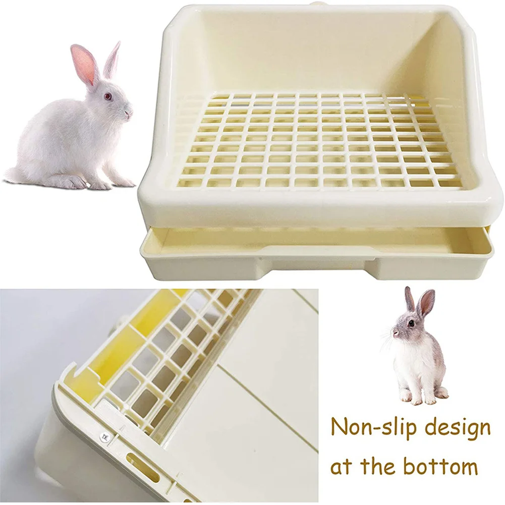 Litter Tray Bunny Cage Bedding Hamster Bedding 50pcs Rabbit Cage