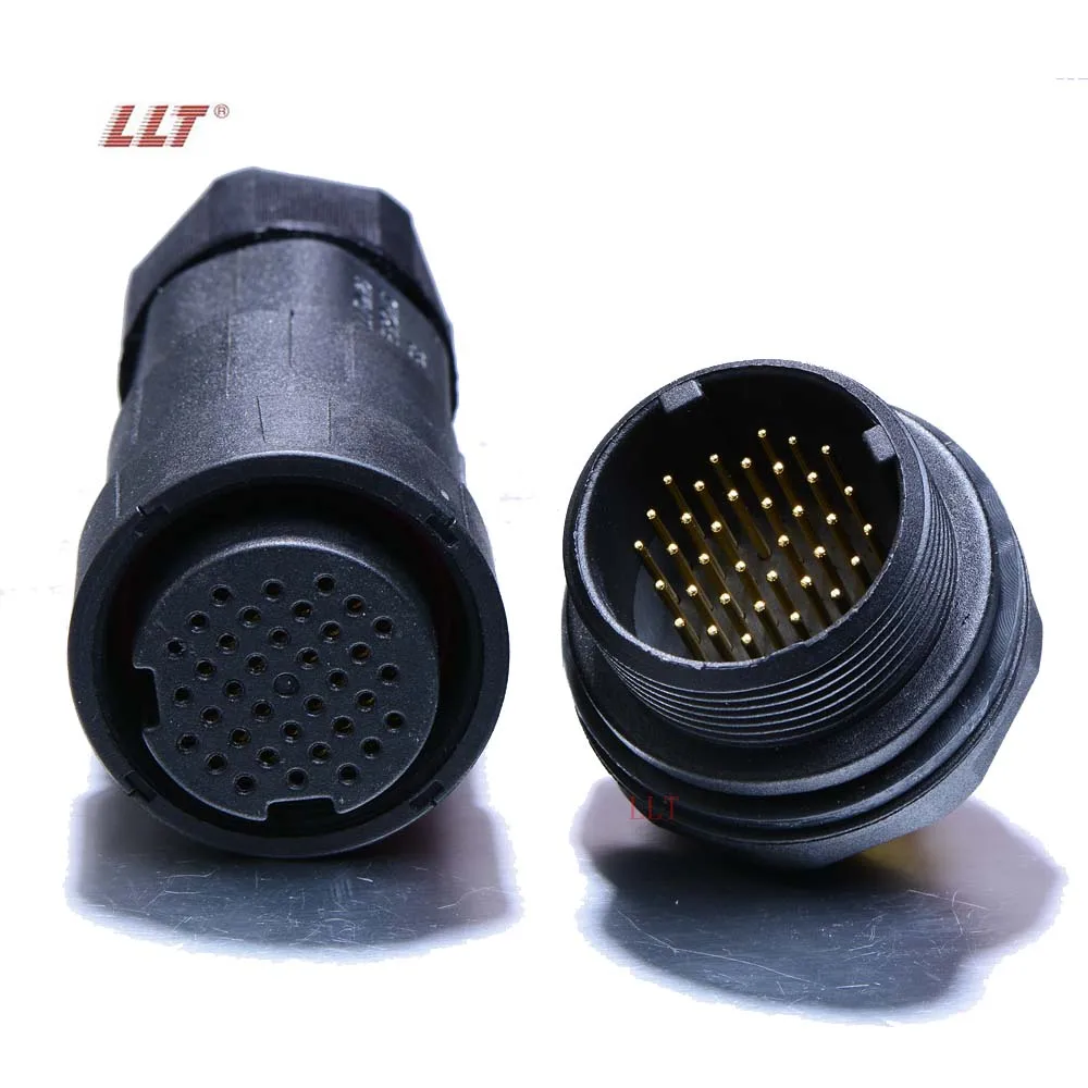 Supercheap 36 Pin Ip68 Multipin Sensor Connector Waterproof Panel Mount