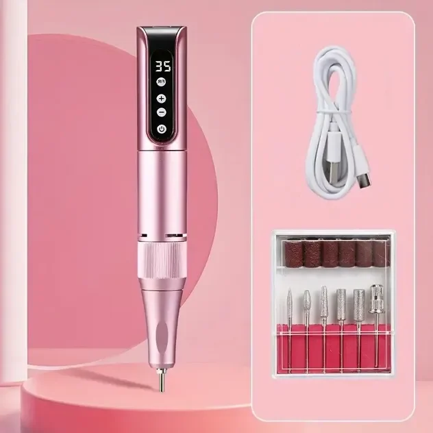Duofu Professional High Power Gel Remover Pen Electric Nail Drill for Salon-Grade