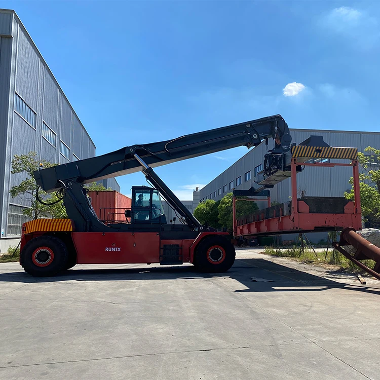 Container Reach Stacker 45000kg Container Handler Work at the Port Container Crane for Sale