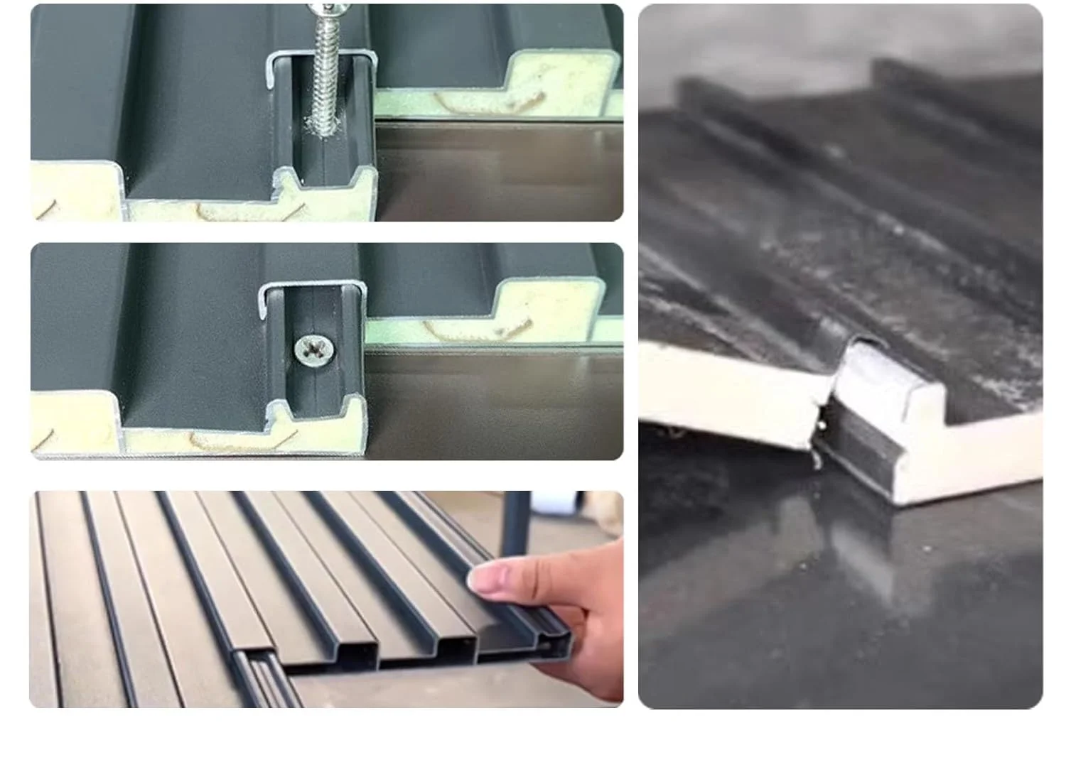 Aluminum Sandwich Roof Panel, Waterproof, 100% QC Testing - detail 20