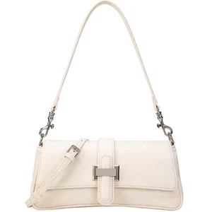 Women's Retro Style Messenger Bag Fashion PU Leather Zipper Closure for All Seasons Shoulder Sling Crossbody for Parties