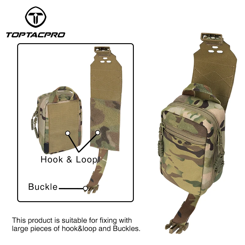 Kit De Premiers Soins Molle À Dégagement Rapide Edc, Sac De Trousse