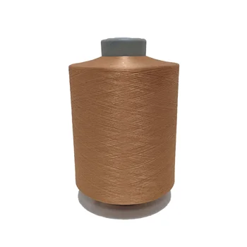 Deodorization nano copper powder red copper anti-bacteria polyester fiber for weaving dty