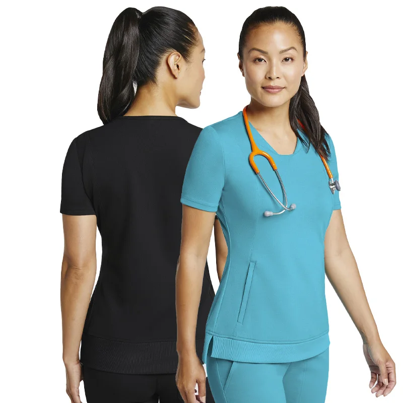 Women's Scrub Medical Sets Wholesale Customized Strech Uniform Men Set